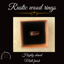 Load image into Gallery viewer, Bentwood ring with copper inlay
